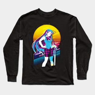 Fantasy Meets Reality Relive the Amusing Adventures and Memorable Characters of Maou-Sama Long Sleeve T-Shirt